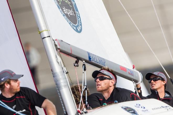 David Gilmour wins the Petit Finals of Dutch Match Cup. - Alpari World Match Racing Tour 2014 - Dutch Match Cup ©  Robert Hajduk / WMRT