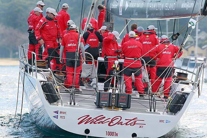 Wild Oats X1 - Robert Oatley - Land Drover Sydney Gold Coast Yacht Race 2014 © Howard Wright http://www.imagephoto.com.au