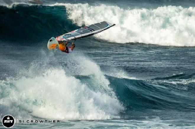 Ferdinando Loffreda. AWT Severne Starboard Aloha Classic 2014.   © Si Crowther / AWT http://americanwindsurfingtour.com/