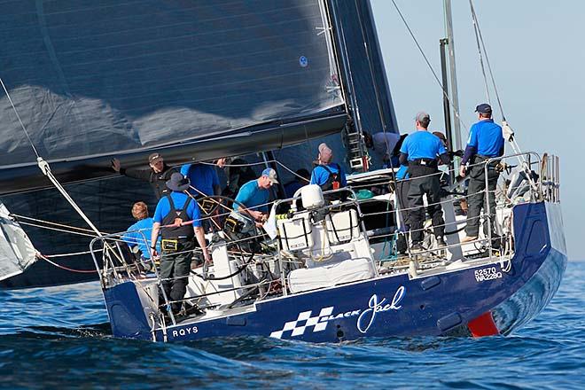 Black Jack - Land Rover Sydney Gold Coast Yacht Race 2014 © Howard Wright http://www.imagephoto.com.au