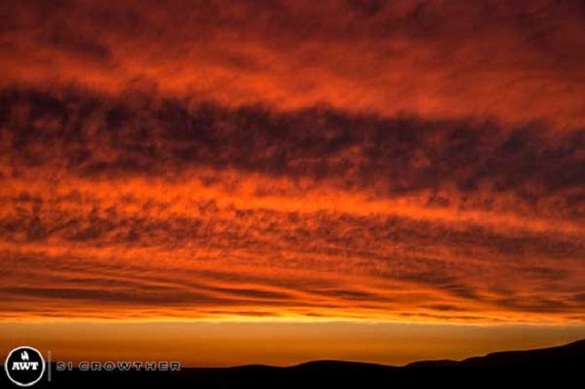 Amazing Baja sunset - AWT Quatro Desert Showdown at Punta San Carlos, Baja © Si Crowther / AWT http://americanwindsurfingtour.com/