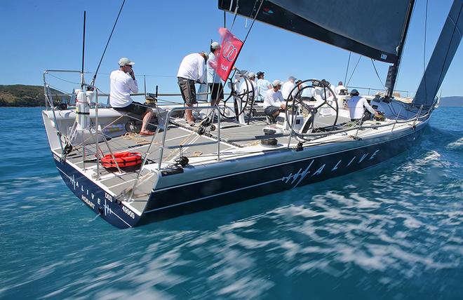 Alive heads upwind - Audi Hamilton Island Race Week 2014 © Crosbie Lorimer http://www.crosbielorimer.com
