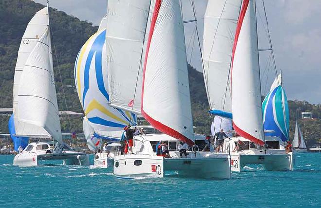 The multihulls' start © Crosbie Lorimer http://www.crosbielorimer.com