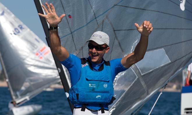 2014 ISAF Sailing World Championships, Santander - Giles Scott, Finn ©  Rachel Jaspersen / Ocean Images