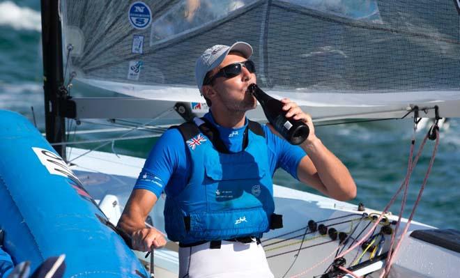 2014 ISAF Sailing World Championships, Santander - Giles Scott, Finn ©  Rachel Jaspersen / Ocean Images