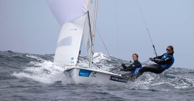 Day 3, Aquece Rio - International Sailing Regatta 2014 - British Sailing Team © Ocean Images