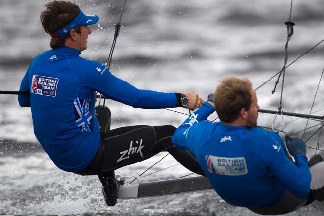 Day 3, Aquece Rio - International Sailing Regatta 2014 - British Sailing Team © Ocean Images