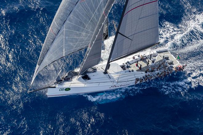 Shockwave, Sail n: USA60272, Owner: Artemis - George Sakellaris, Lenght: '21,80' - 2014 Maxi Yacht Rolex Cup ©  Rolex / Carlo Borlenghi http://www.carloborlenghi.net