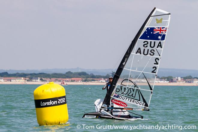 2014 International Moth World Championship - Nathan Outteridge © Tom Gruitt / yachtsandyachting.com