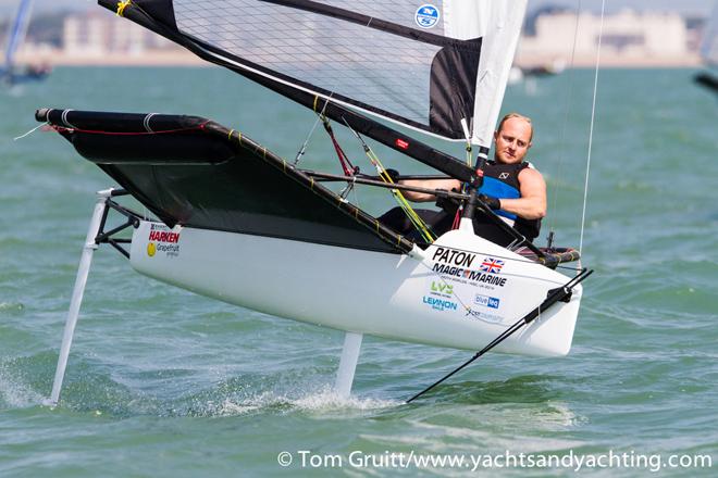 2014 International Moth World Championship - Ben Paton © Tom Gruitt / yachtsandyachting.com