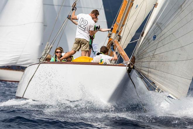 EMILIA, Sail n: I2, Owner: Marco Gastaldi, Boat Type: 12 Metre - 2014 Portofino Rolex Trophy - Day 2 ©  Rolex / Carlo Borlenghi http://www.carloborlenghi.net