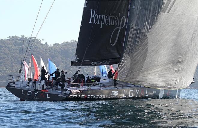 Perpetual Loyal drifting downwind © Crosbie Lorimer http://www.crosbielorimer.com