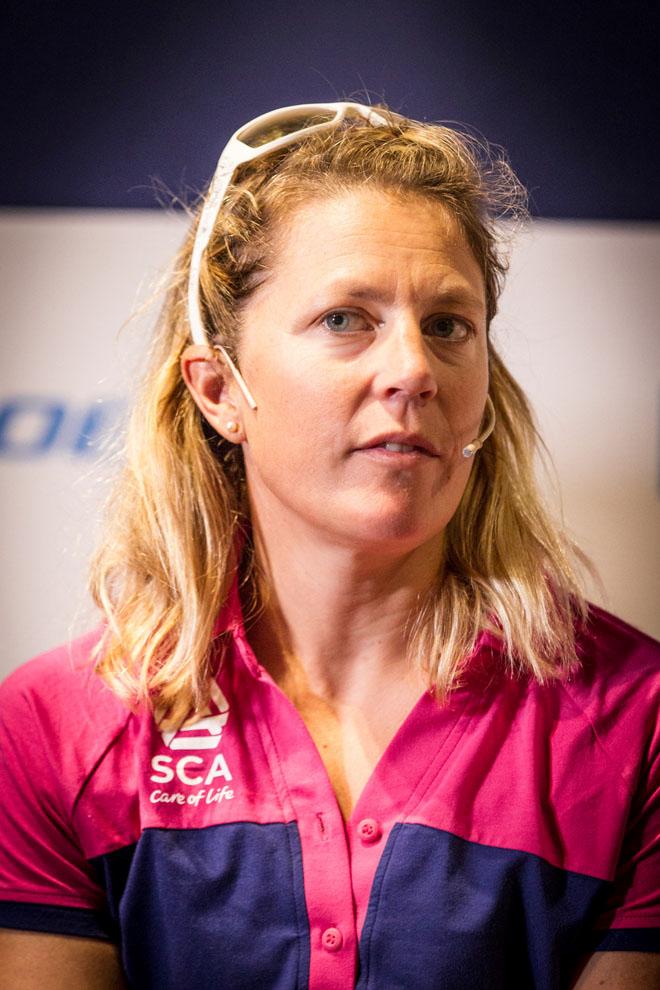 Sam Davies - Team SCA ©  Ainhoa Sanchez/Volvo Ocean Race