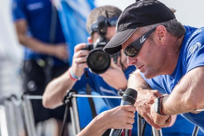 Team Vestas Wind's skipper, Chris Nicholson ©  Ainhoa Sanchez/Volvo Ocean Race