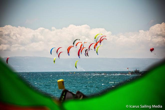 Kitesurf Tour Europe Italy - Day 2 ©  Icarus Sailing Media http://www.icarussailingmedia.com/