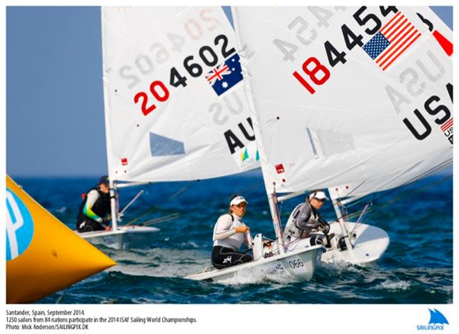 Erika Reineke, Laser Radial © Mick Anderson / Sailingpix.dk http://sailingpix.photoshelter.com/