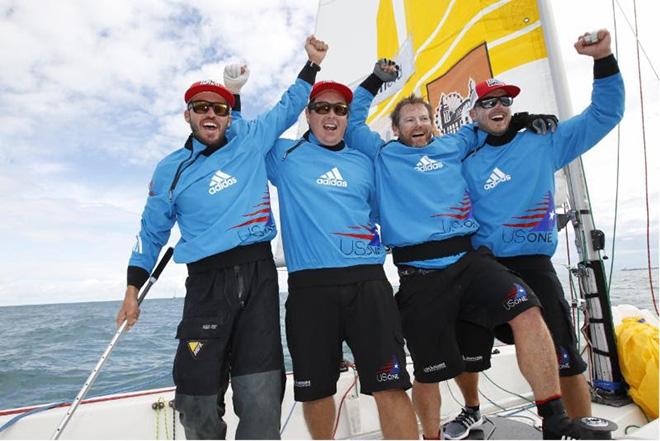Taylor Canfield (ISV) and team US One win Chicago Match Cup ©  Ian Roman / WMRT