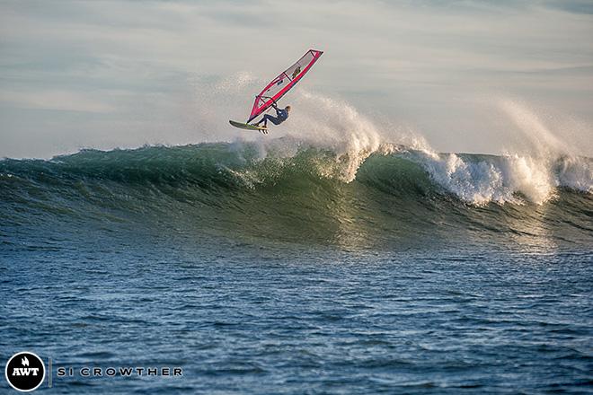 Morgan Noireaux wins the expression session! - 2014 AWT Quatro Desert Showdown © Si Crowther / AWT http://americanwindsurfingtour.com/