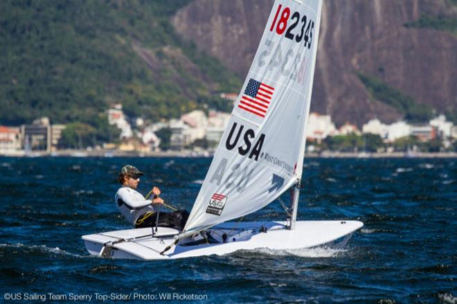 Charlie Buckingham, Laser - U.S. Sailing Team Sperry Top-Sider © Will Ricketson / US Sailing Team http://home.ussailing.org/