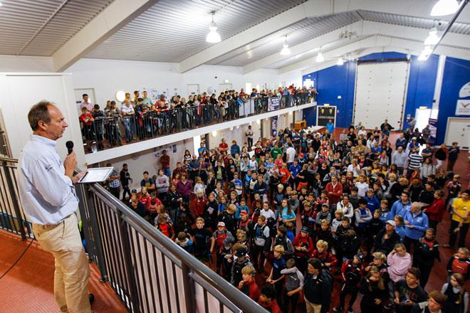 RYA South Zone Championships 2014,Morning Briefing ©  Paul Wyeth / RYA http://www.rya.org.uk