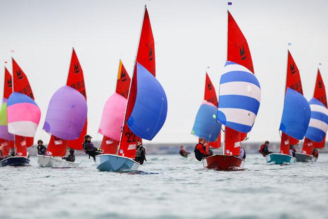 Mirror Fleet -2014 RYA Zone and Home Countries Championships, Day 1 ©  Paul Wyeth / RYA http://www.rya.org.uk