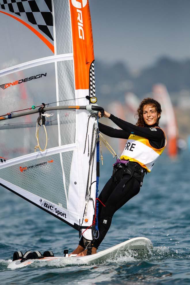 Emma Ashman,Techno 7.8,GBR 9957 - 2014 RYA Zone and Home Countries Championships at WPNSA ©  Paul Wyeth / RYA http://www.rya.org.uk