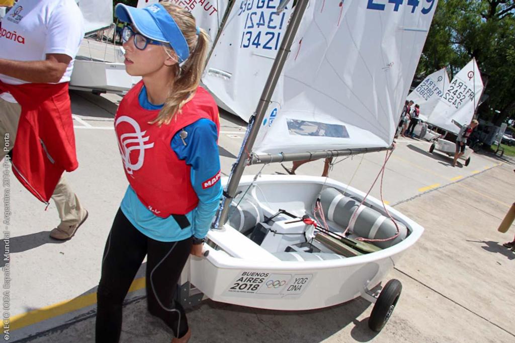 2014 Optimist World Championship - Team Espana, Aina Colom ©  AECIO IODA España / Pep Portas