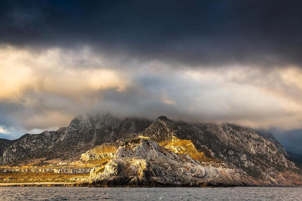 Team Vesta Wind passes the African Coast going through the Straits of Gibraltar. photo copyright Brian Carlin - Team Vestas Wind taken at  and featuring the  class