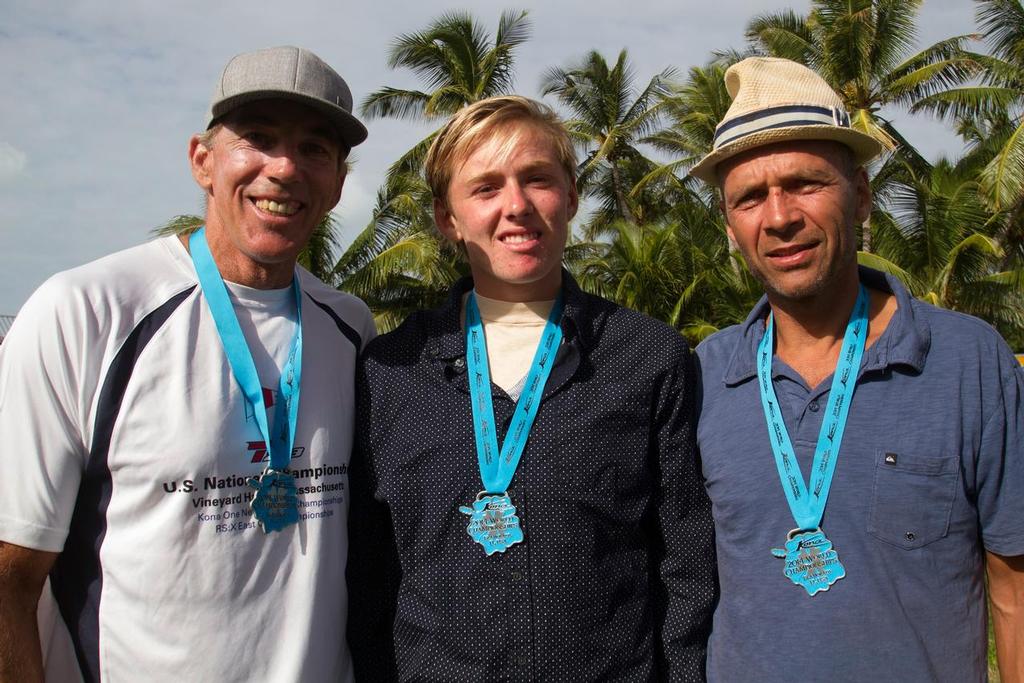 Podium - Kona Worlds 2014 - 2014 Kona One World Championships photo copyright Magi Foster taken at  and featuring the  class