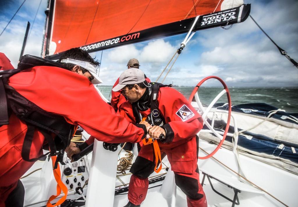 Photo Credit: Team Campos VOR 65 - Francisco Vignale Â© 2014 - www.franciscovignale.com photo copyright Volvo Ocean Race - Team Campos - Francisco Vignale http://www.volvooceanrace.com/ taken at  and featuring the  class