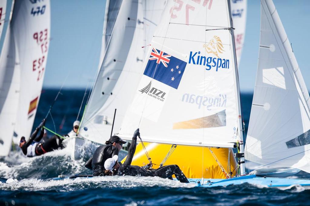Womens 470 - NZL Sailing Team - Day 6, ISAF Sailing World - Santander © Yachting NZ/Sailing Energy http://www.sailingenergy.com/