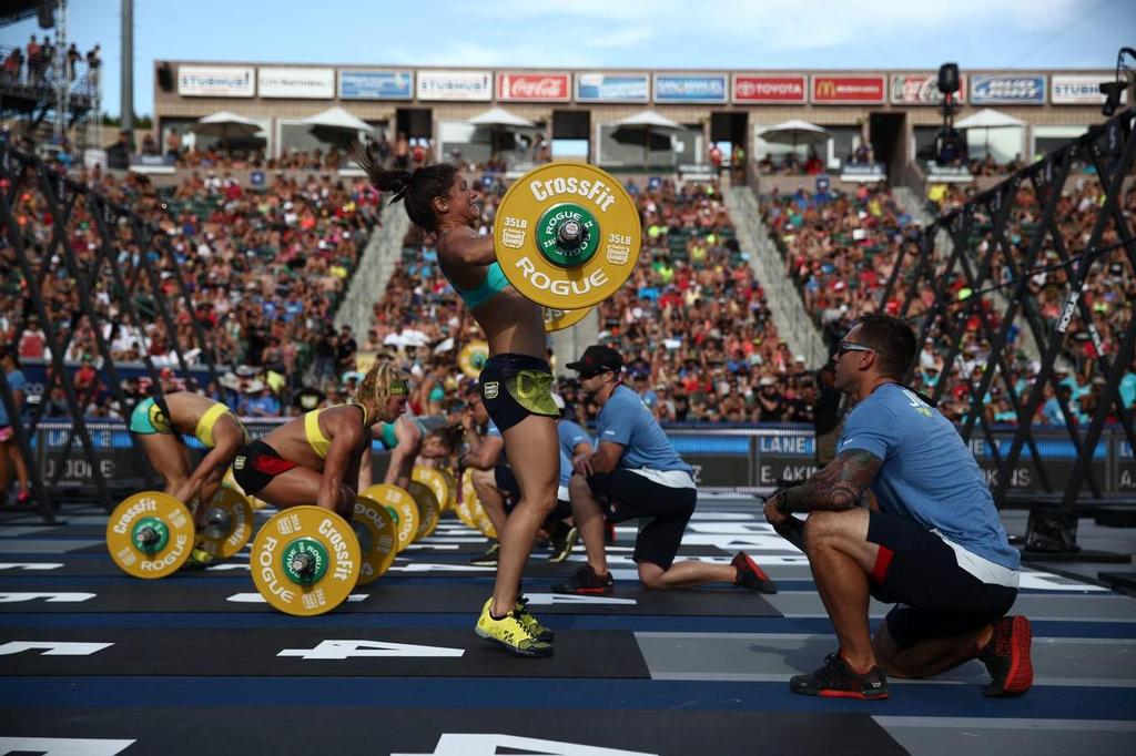 - Day 2 2014 Reebok Crossfit Games photo copyright SW taken at  and featuring the  class