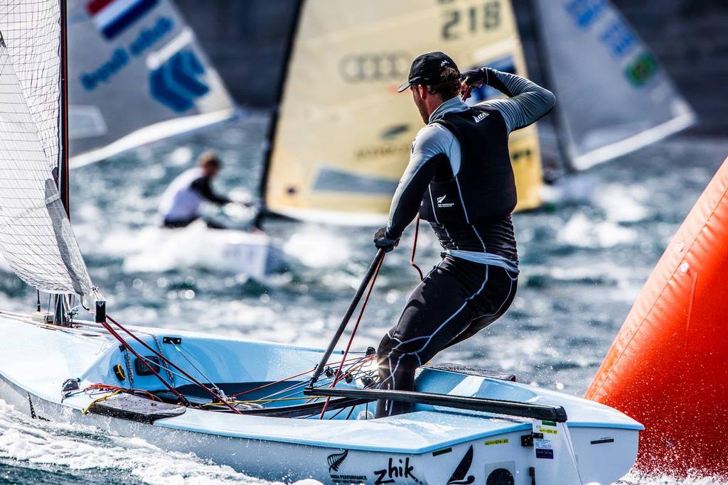 Finn - NZL Sailing Team - Day 8, ISAF Sailing World - Santander photo copyright Yachting NZ/Sailing Energy http://www.sailingenergy.com/ taken at  and featuring the  class