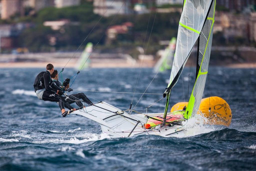 49er - NZL Sailing Team - Day 7, ISAF Sailing World - Santander photo copyright Yachting NZ/Sailing Energy http://www.sailingenergy.com/ taken at  and featuring the  class
