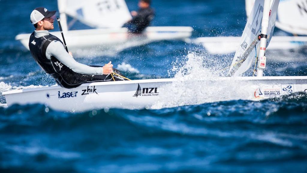 Finn - NZL Sailing Team - Day 6, ISAF Sailing World - Santander © Yachting NZ/Sailing Energy http://www.sailingenergy.com/