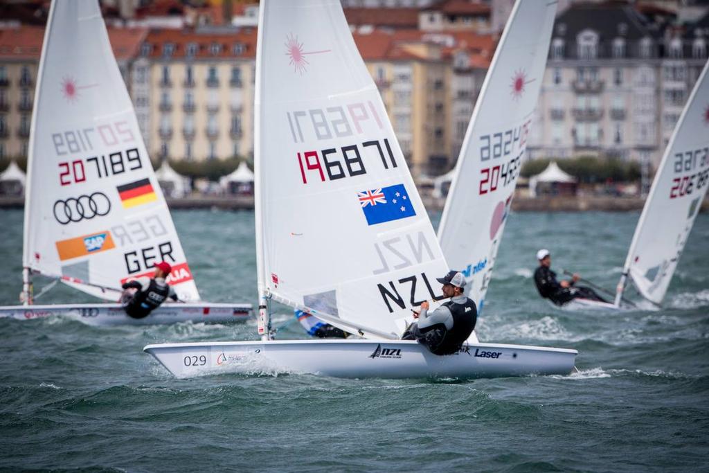 Laser - NZL Sailing Team - Day 7, ISAF Sailing World - Santander photo copyright Yachting NZ/Sailing Energy http://www.sailingenergy.com/ taken at  and featuring the  class