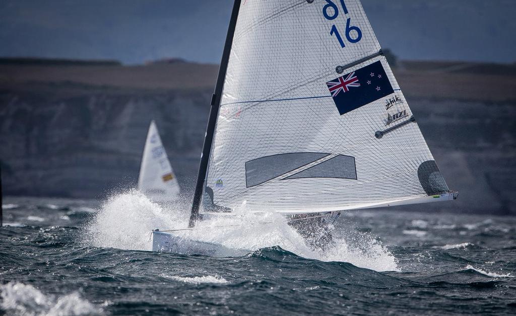Finn - NZL Sailing Team - Day 6, ISAF Sailing World - Santander © Yachting NZ/Sailing Energy http://www.sailingenergy.com/