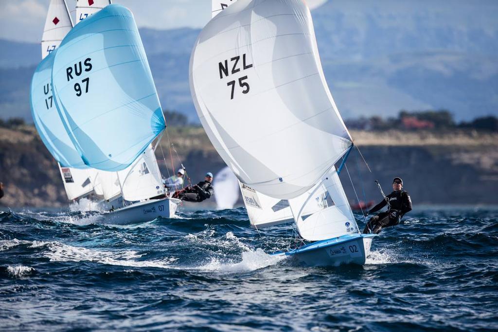 Mens 470 - NZL Sailing Team - Day 6, ISAF Sailing World - Santander © Yachting NZ/Sailing Energy http://www.sailingenergy.com/