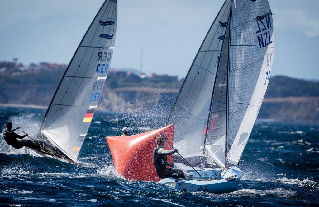 Finn - NZL Sailing Team - Day 6, ISAF Sailing World - Santander © Yachting NZ/Sailing Energy http://www.sailingenergy.com/