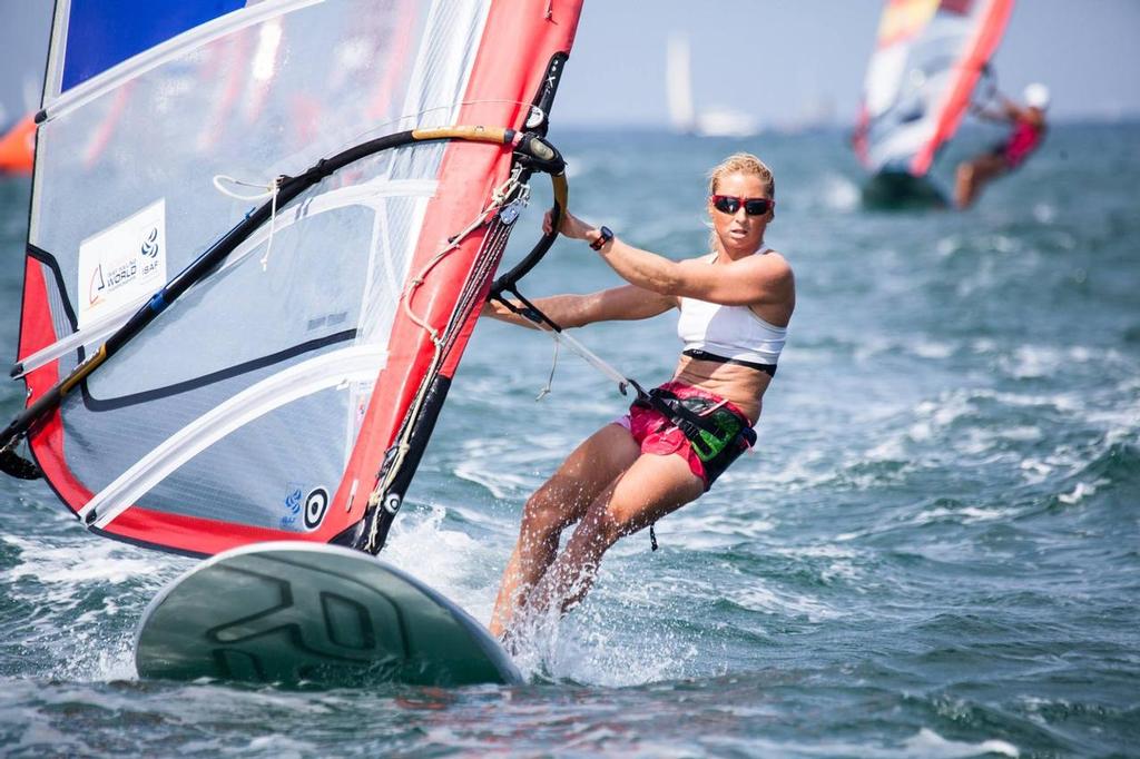 Natalia Kosinska  - NZL Sailing Team - Day 2, 2014 ISAF Sailing Worlds - Santander, Spain. NZ qualified in all ten events at Santander ©  Jesus Renedo / Sailing Energy http://www.sailingenergy.com/