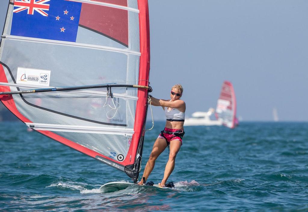Natalia Kosinska  - NZL Sailing Team - Day 2, ISAF Sailing World - Santander &copy;  Jesus Renedo / Sailing Energy http://www.sailingenergy.com/
