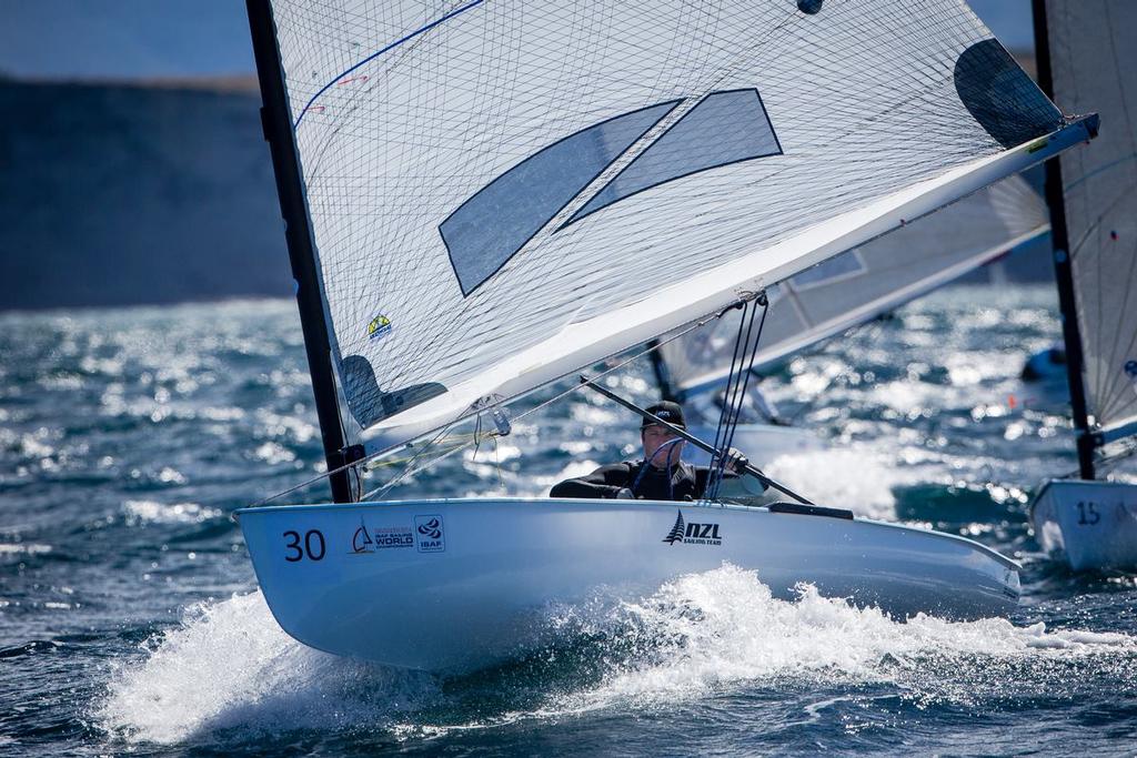 Finn - NZL Sailing Team - Day 6, ISAF Sailing World - Santander © Yachting NZ/Sailing Energy http://www.sailingenergy.com/