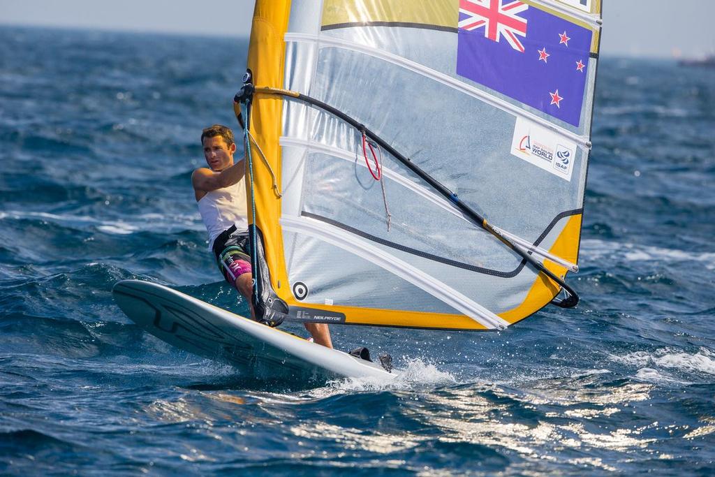 JP Tobin - RS:X - NZL Sailing Team - Day 2, ISAF Sailing World - Santander ©  Jesus Renedo / Sailing Energy http://www.sailingenergy.com/