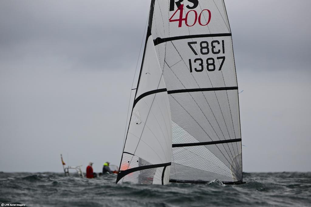 RS400 Nationals 2014 in Mounts Bay photo copyright  LPB Aerial Imagery taken at  and featuring the  class