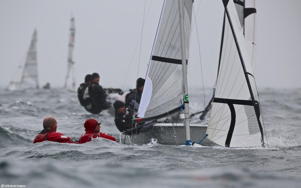 RS400 Nationals 2014 in Mounts Bay photo copyright  LPB Aerial Imagery taken at  and featuring the  class