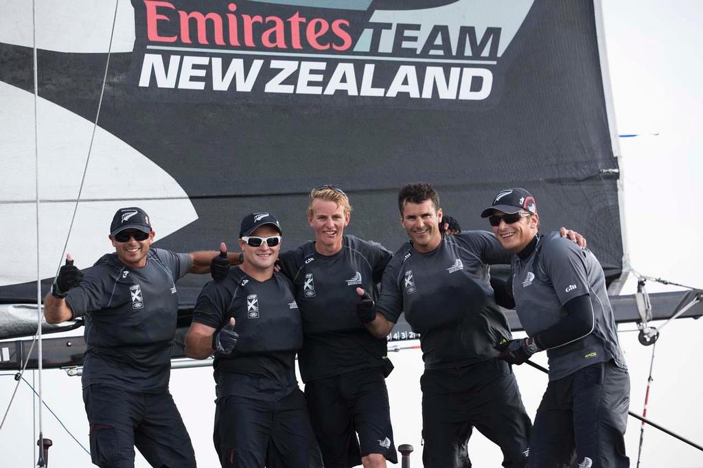 2014 Extreme Sailing Series, Act 6 - Emirates Team New Zealand win in Istanbul © Lloyd Images/Extreme Sailing Series