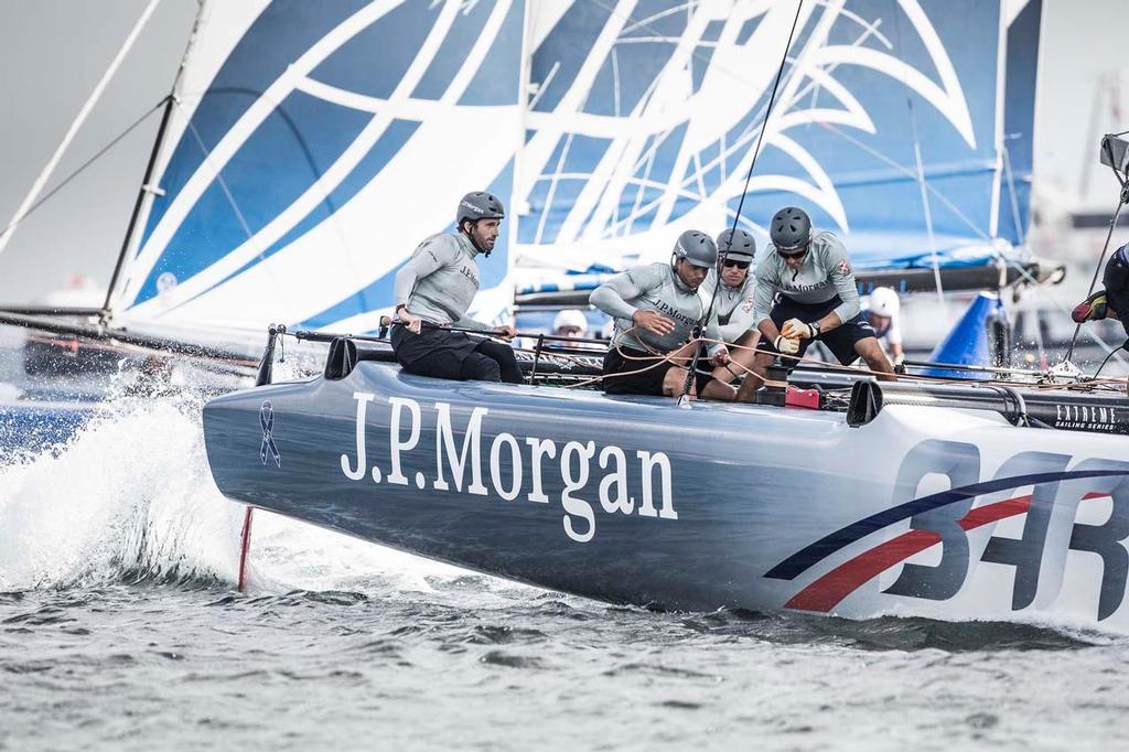 2014 Extreme Sailing Series, Act 6, Day 4 - JP Morgan BAR © Lloyd Images/Extreme Sailing Series