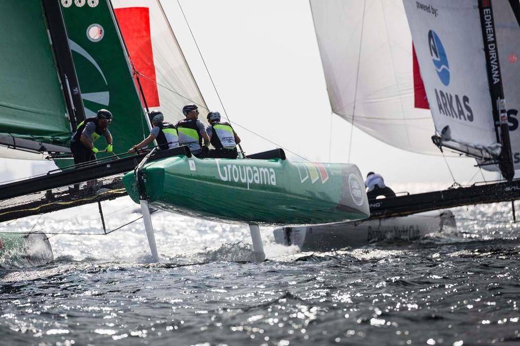 2014 Extreme Sailing Series, Act 6 - Groupama Sailing Team © Lloyd Images/Extreme Sailing Series