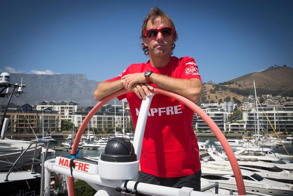 Iker Martinex, Mapfre - Cape Town, South Africa, 2014-15 Volvo Ocean Race ©  María Muiña / MAPFRE