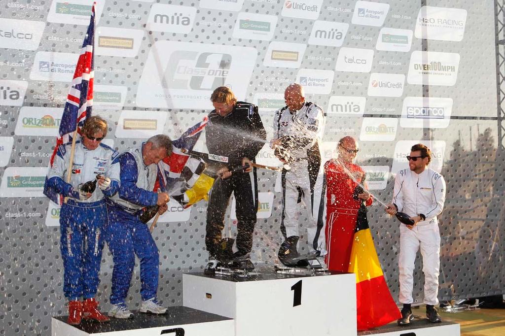 2014 Grand Prix of Italy, Race 1 podium © Simon Palfrader - copyright http://www.class-1.com/